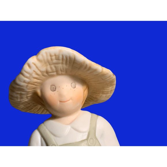 Homco Masterpiece Circle Of Friends Thank You Lord For A Bountiful Harvest - Picture 6 of 9